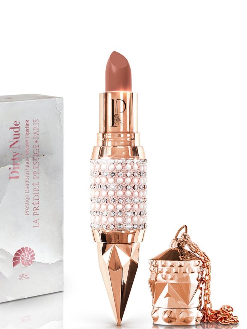 Luxury Predire Dirty Nude Lipstick-DiamondLip02